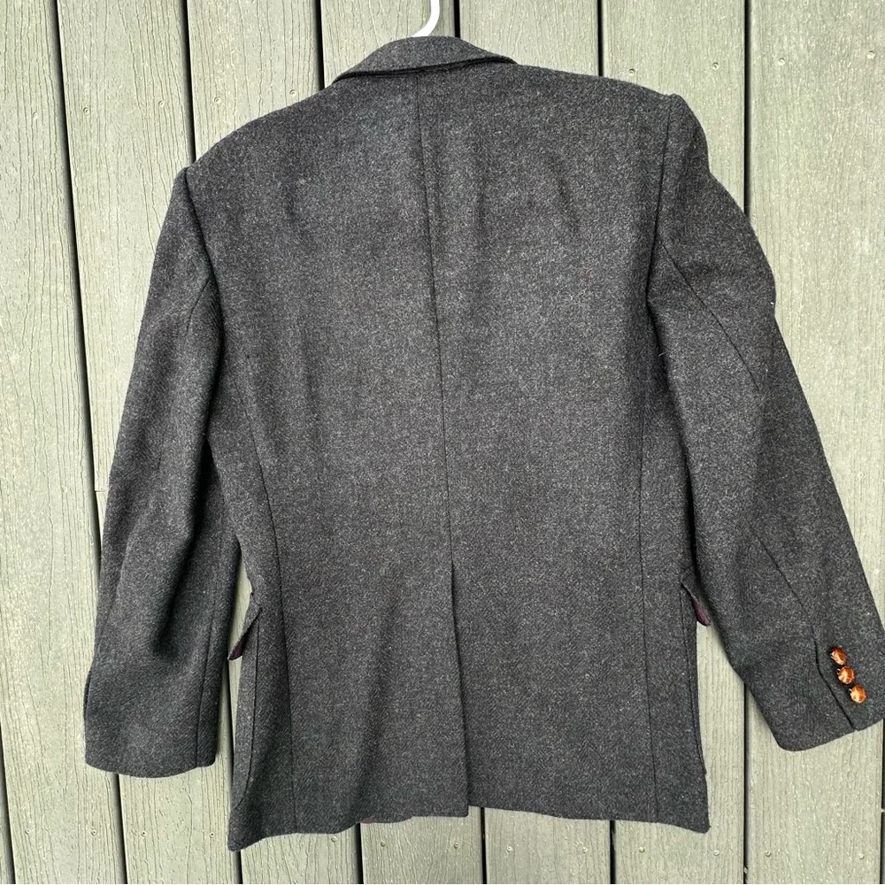 WFF BY FARAH Gray Sport Coat 100% Wool